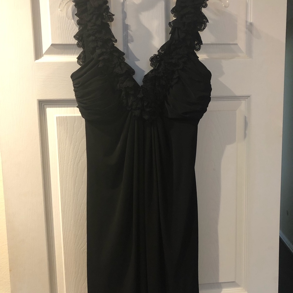 Black formal dress